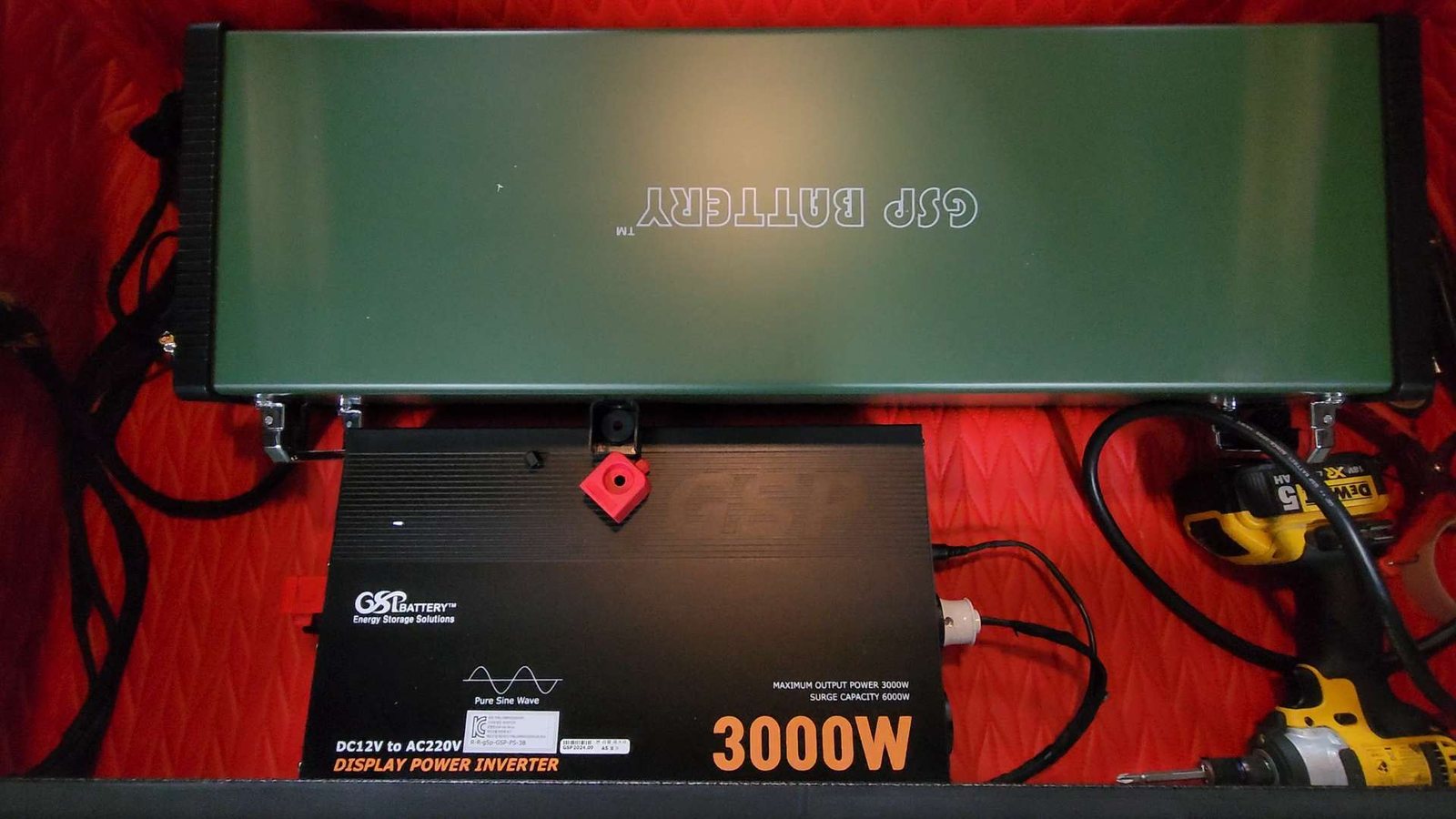3000W 인버터 시공 사진